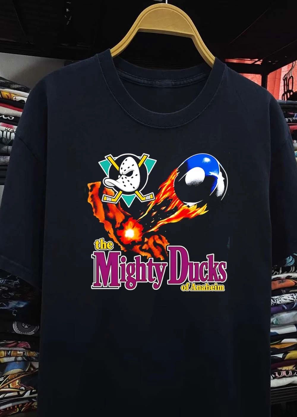 Mighty Ducks Apparel The Mighty Ducks of Anaheim Hockey Team T-Shirt