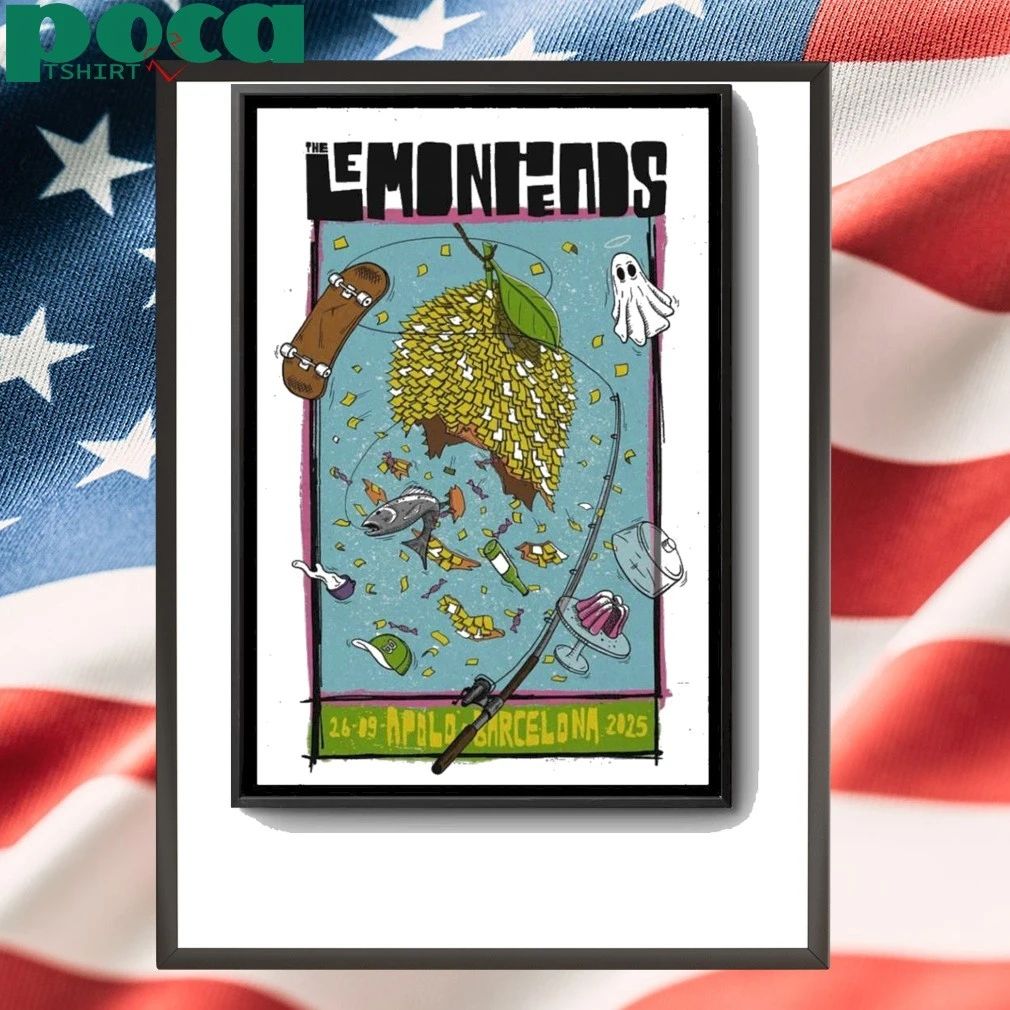 The Lemonheads Sept 26 2025 Apolo Barcelona Poster shirt