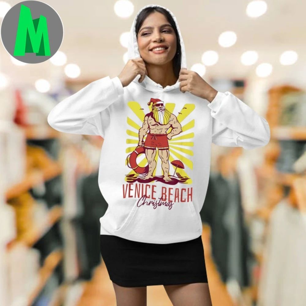 Venice Beach Christmas Lifeguard Shirt