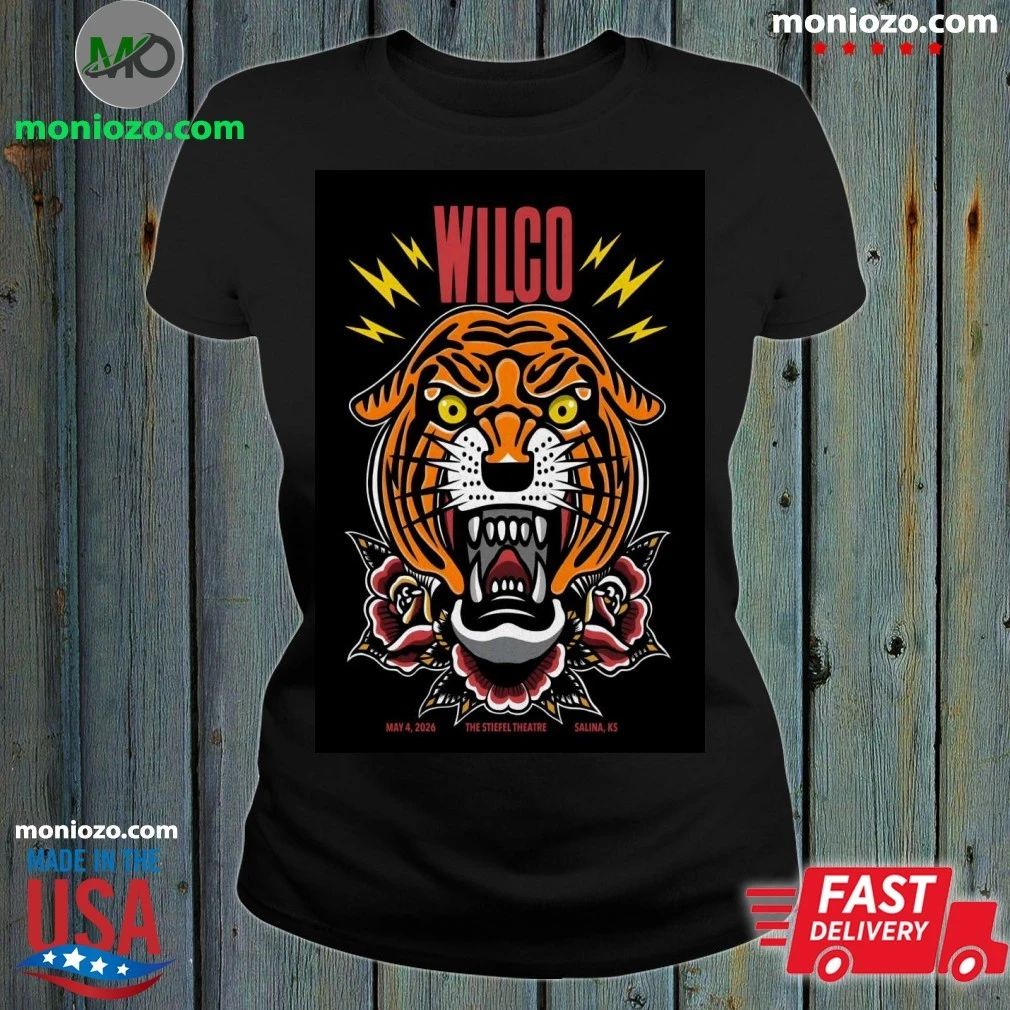 Wilco Salina KS Tour On May 4 2026 Poster Shirt