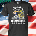 Milwaukee Brewers 2025 Nl Central Champions October Shirt