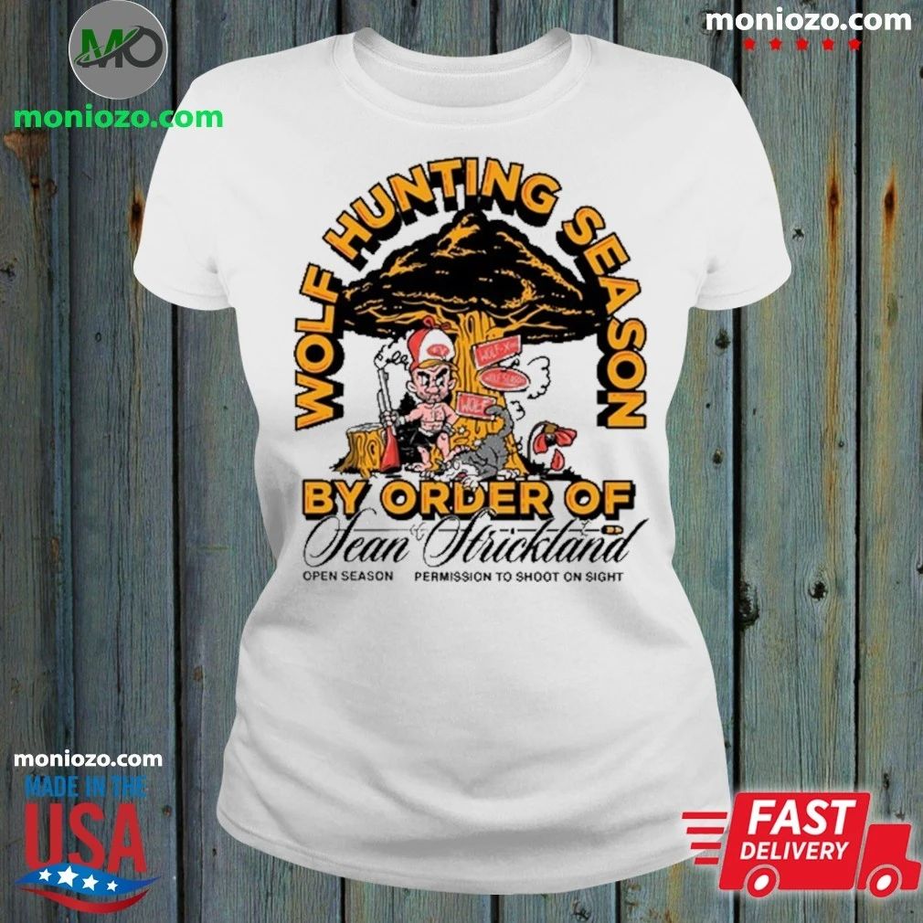 Sean Strickland Wolf Hunting Season Shirt