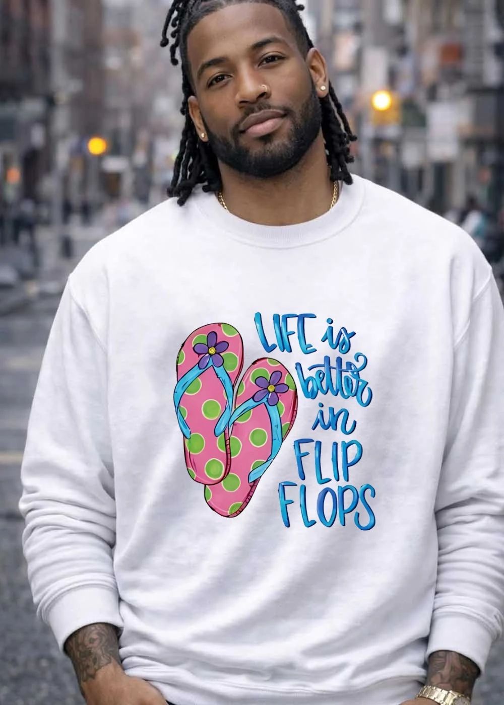 Summer Apparel Life Is Better in T-Shirt