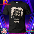 Jeff Satur Cat I Hate People Shirt