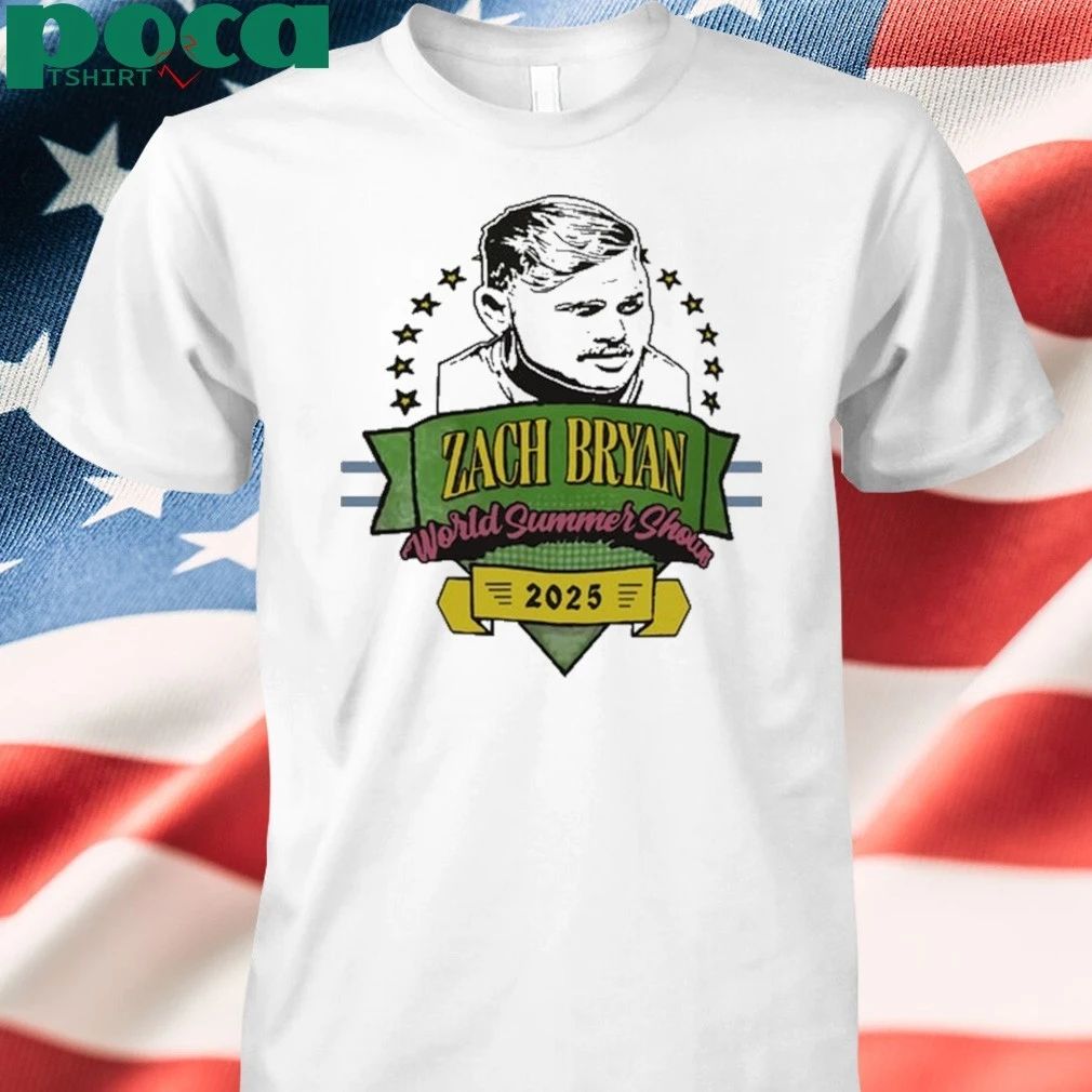 Zach Bryan 2025 London, UK World Summer Show shirt
