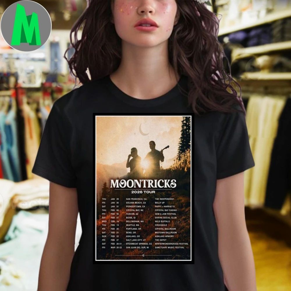 Moontricks Tour 2026 Poster Shirt