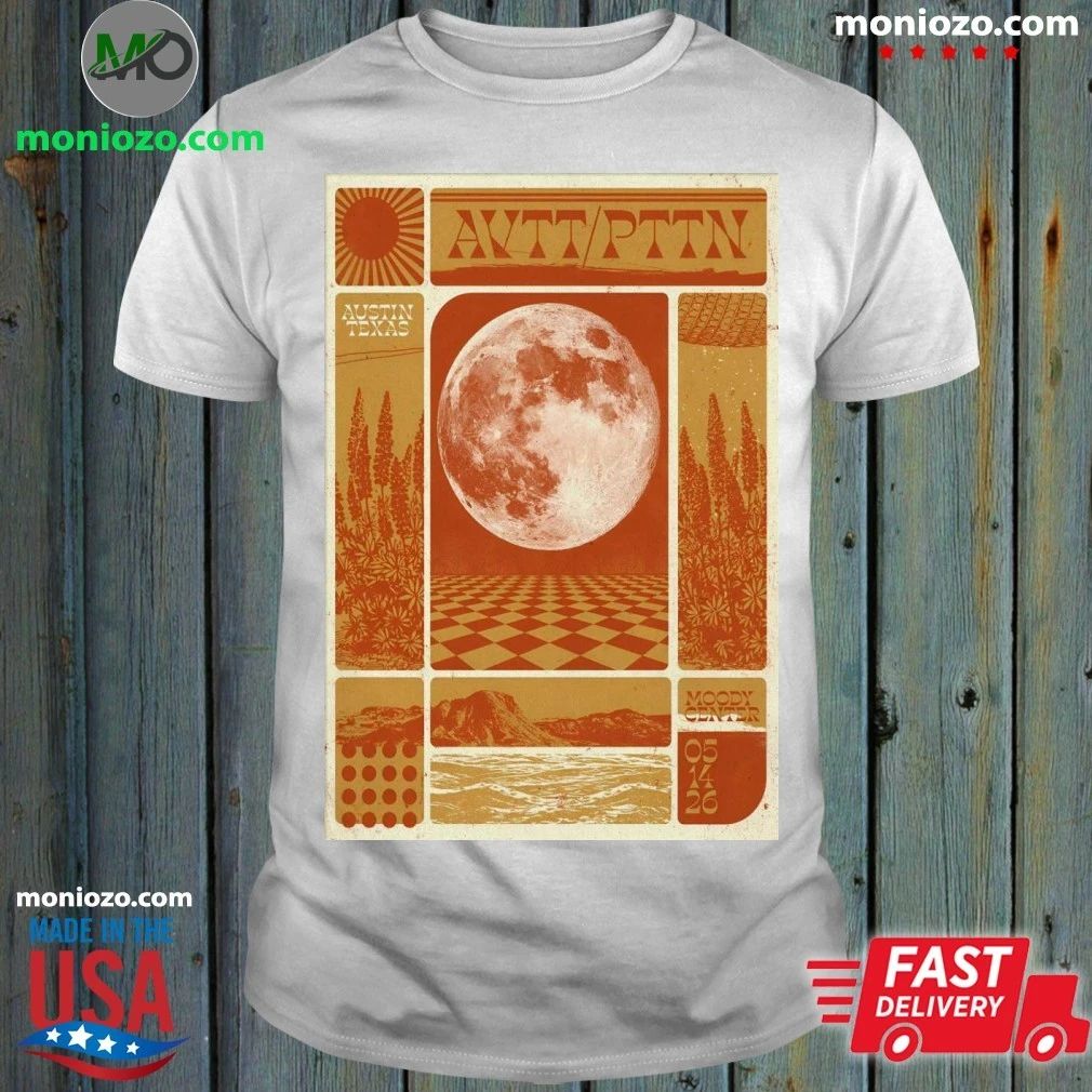 The Avett Brothers May 14 2026, Austin TX Poster Shirt