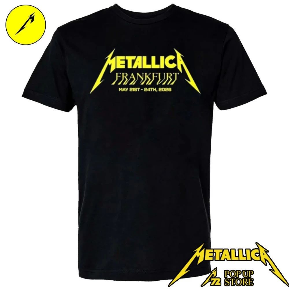 Metallica M72 Frankfurt Pop-Up Shirt