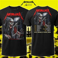Metallica Pop-Up Shop Glasgow Shirt – 2026 M72 World Tour UK & Europe Tour Stops Souvenir – Landon Armstrong Design