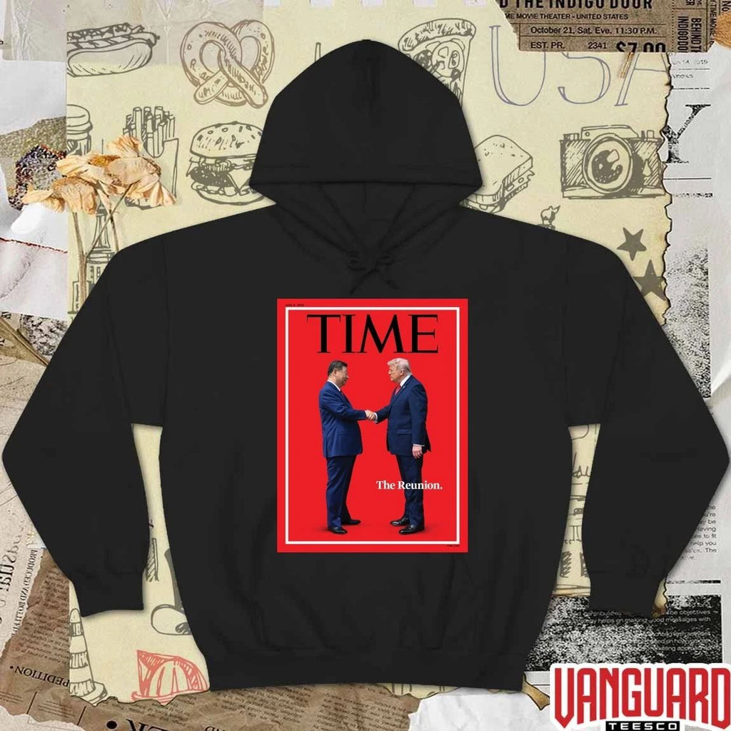 Time The Reunion Donald Trump and Xi Jinping June 8 2026 Poster t-shirt