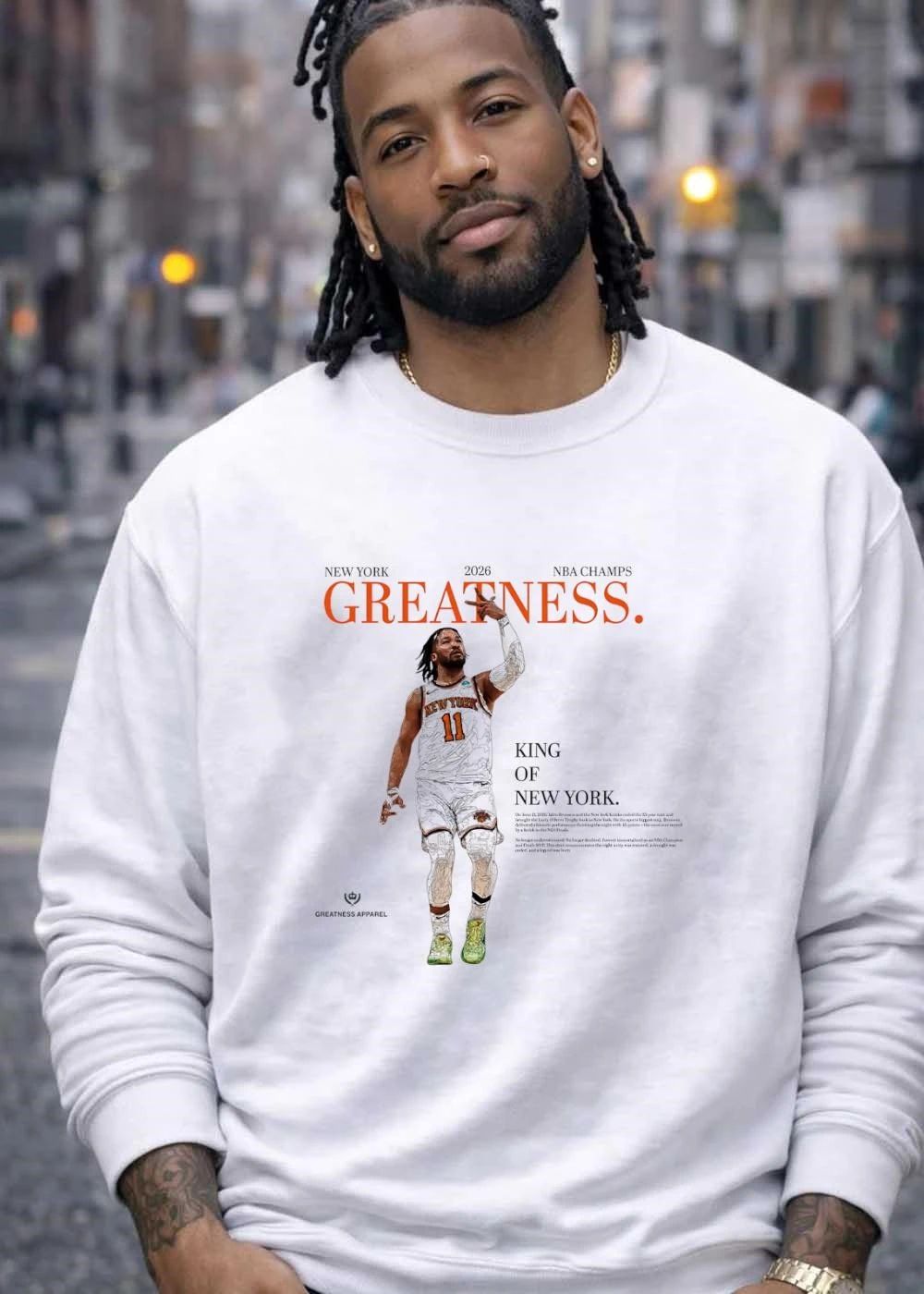 Greatness Apparel Jalen Brunson King of New York June 13 2026 NBA Champs Shirt
