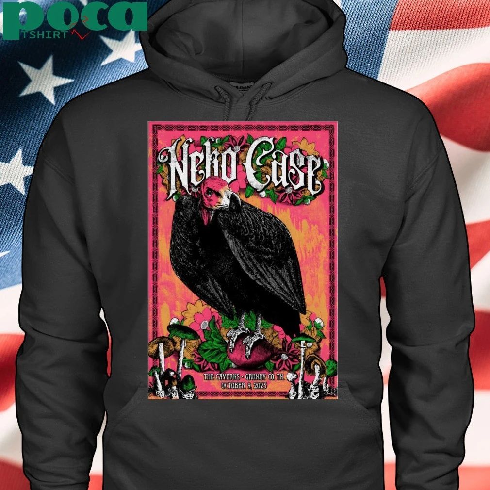 Neko Case Oct 9 2025 The Caverns in Pelham TN Poster T-shirt