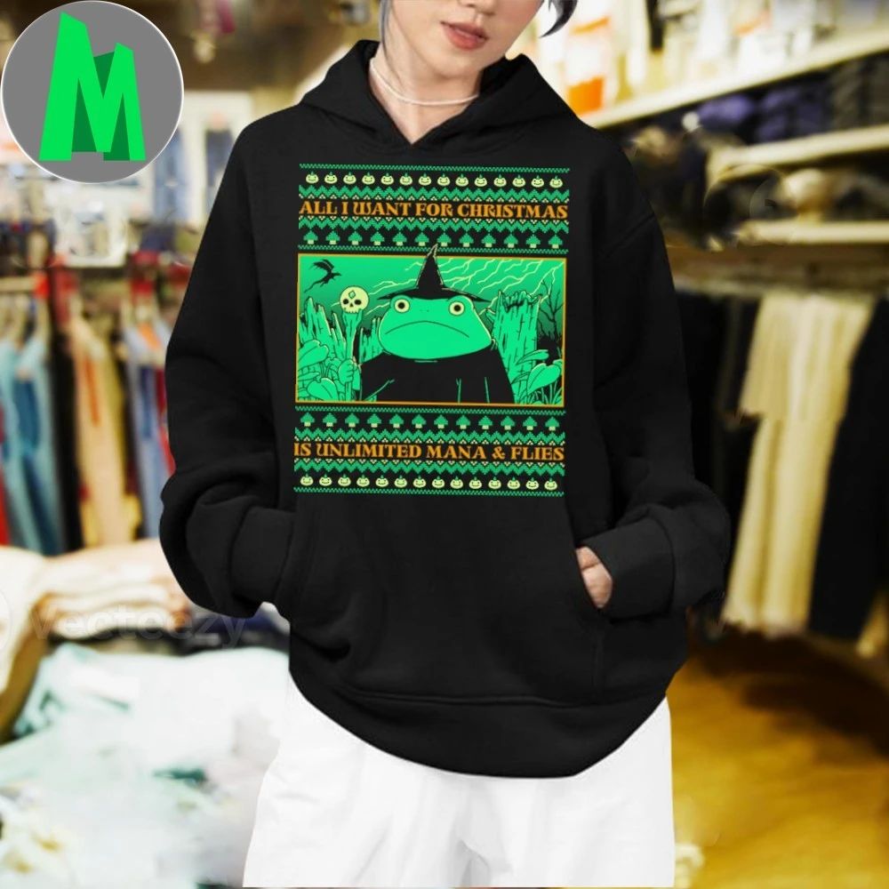 Unlimited Mana All I Want For Christmas Is Unlimited Mana And Flies Shirt