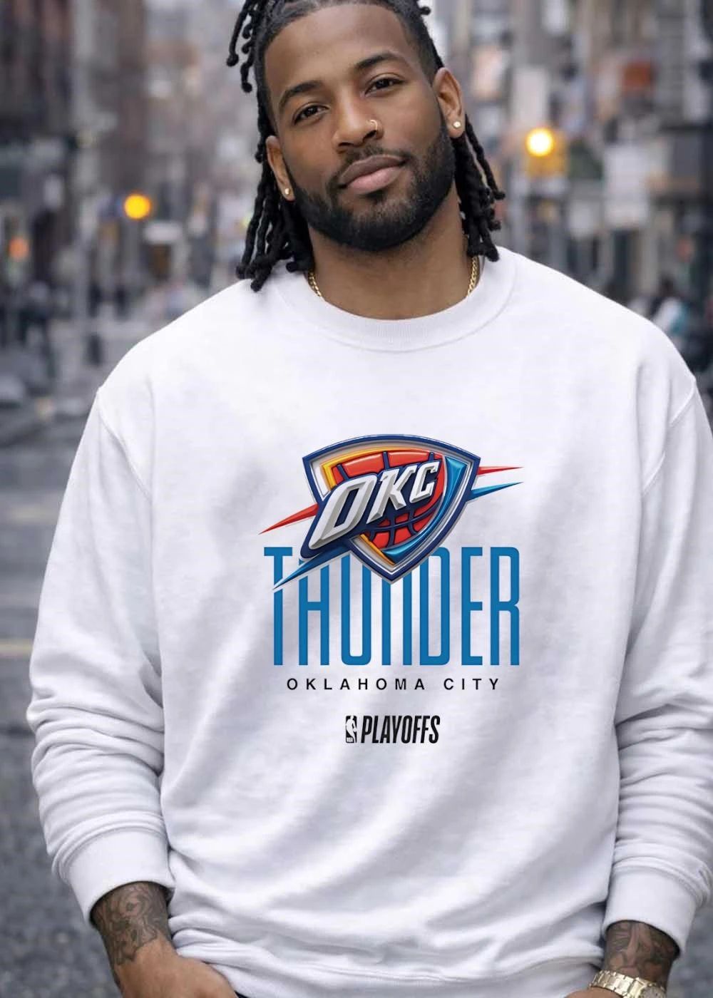 NBA Playoffs Official Merchandise OKLAHOMA CITY THUNDER T-Shirt