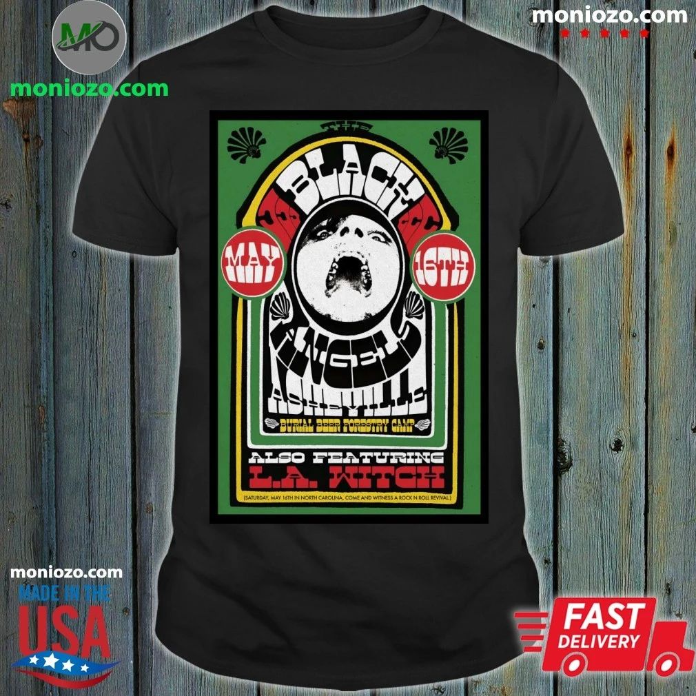 The Black Angels Asheville NC Tour On May 16 2026 Poster Shirt