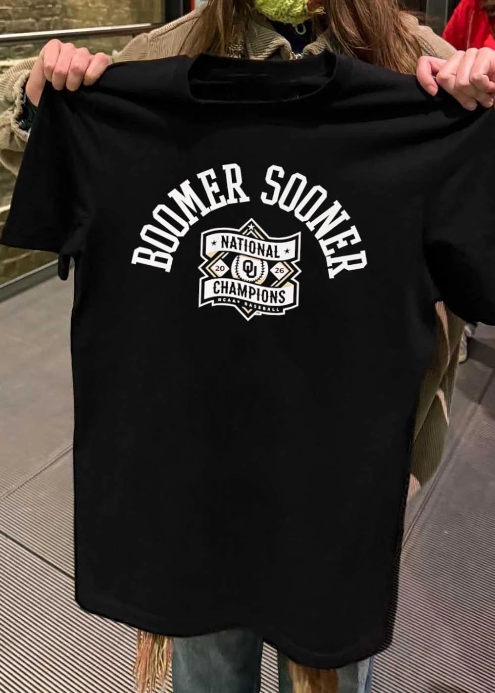 Oklahoma Sooners NCAA Baseball National Champions Boomer Sooner shirt