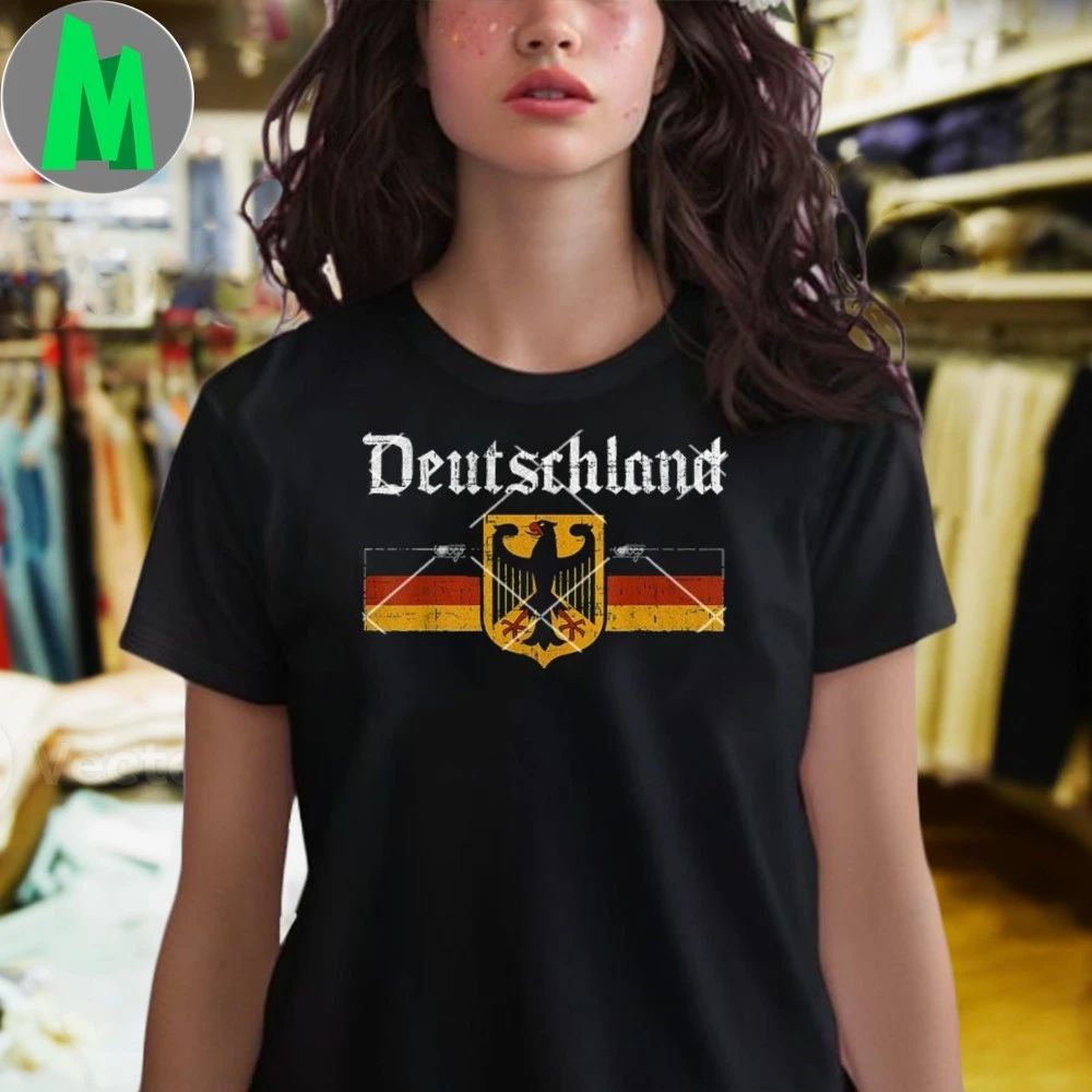 Deutschland Flag Eagle German Heritage Pride Shirt