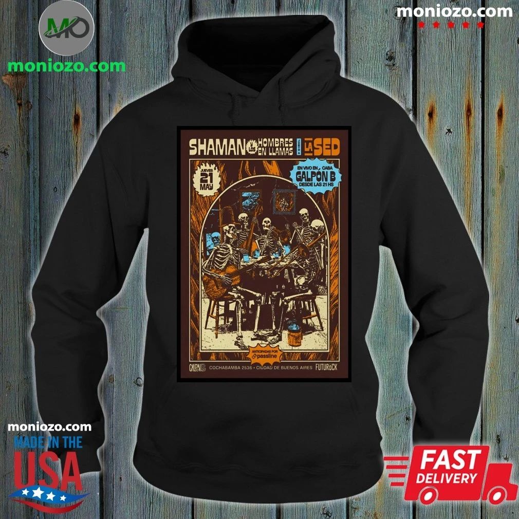 Shaman Herrera 5 21 2026 Buenos Aires Argentina Poster T-Shirt