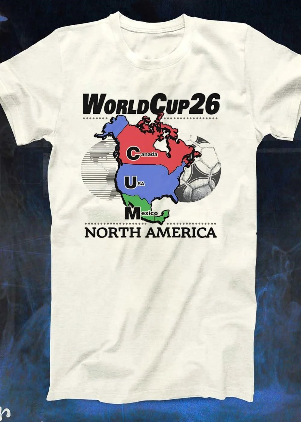 World Cup 26 North America Canada USA Mexico Soccer shirt
