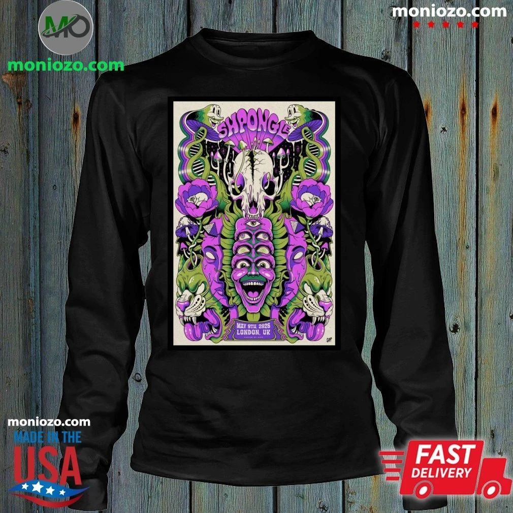 Original Shpongle London Troxy, 09 May 2026 Poster Shirt