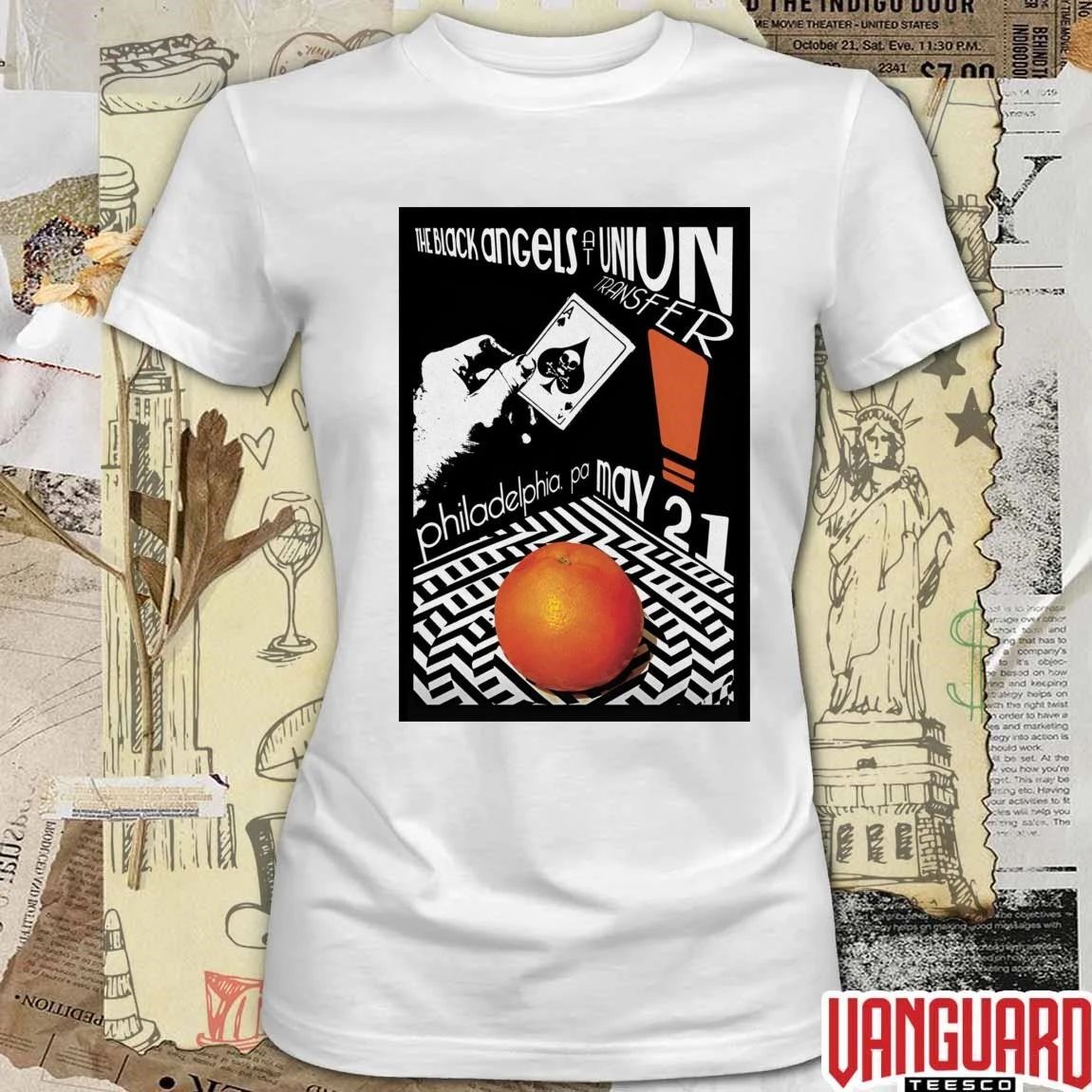 The Black Angels Union Transfer Philadelphia PA May 21 2026 Poster t-shirt