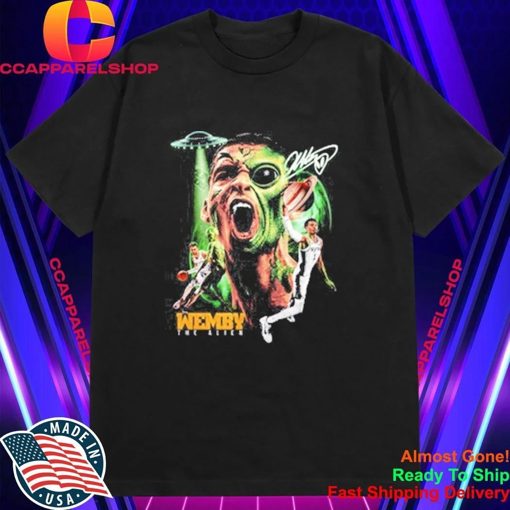 Wemby The Alien San Antonio Spurs NBA Shirt
