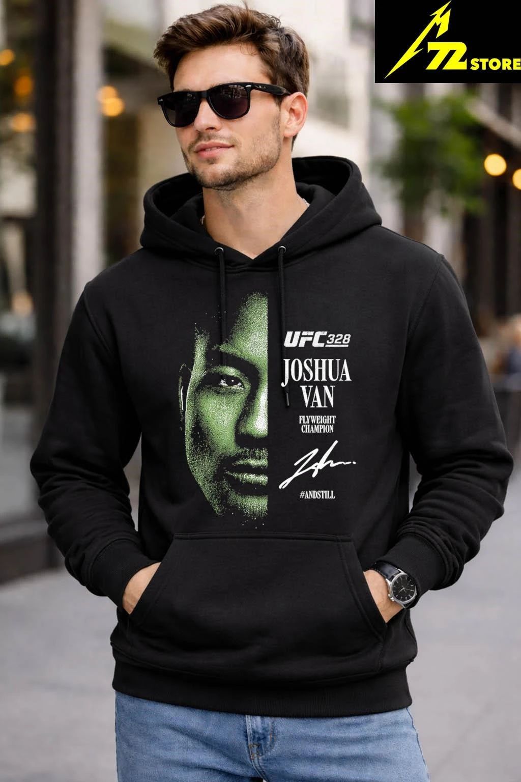 UFC 328 Joshua Van #AndStill Shirt