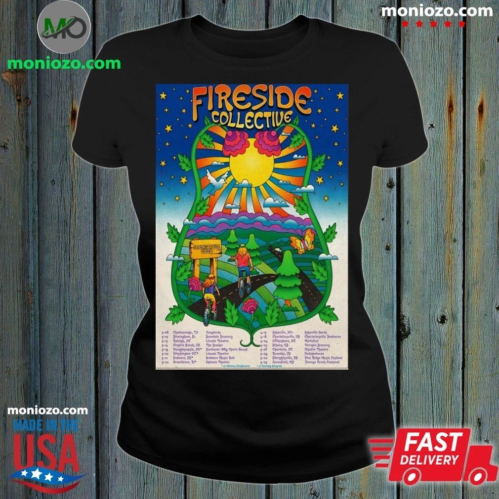 Fireside Collective Spring Tour 2026 Poster Shirt