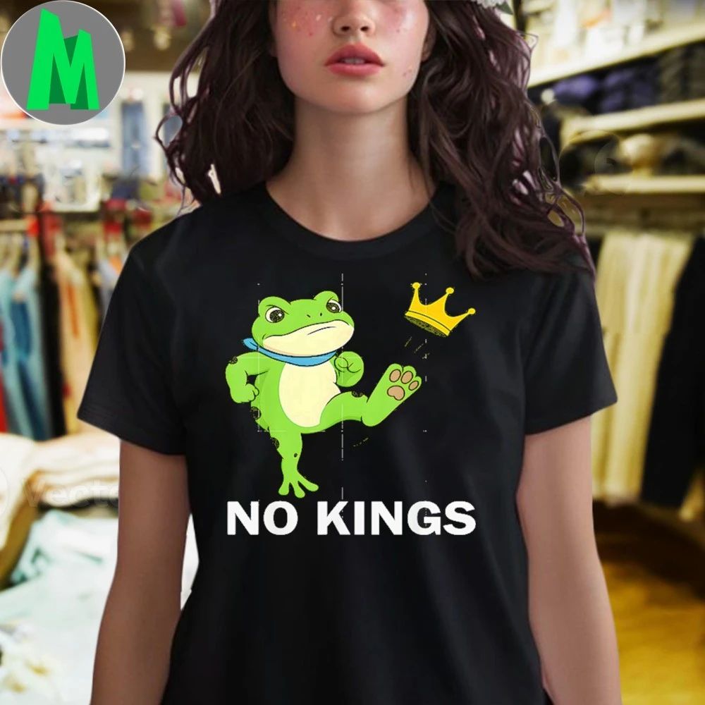 No Kings Portland Frog Protest Shirt