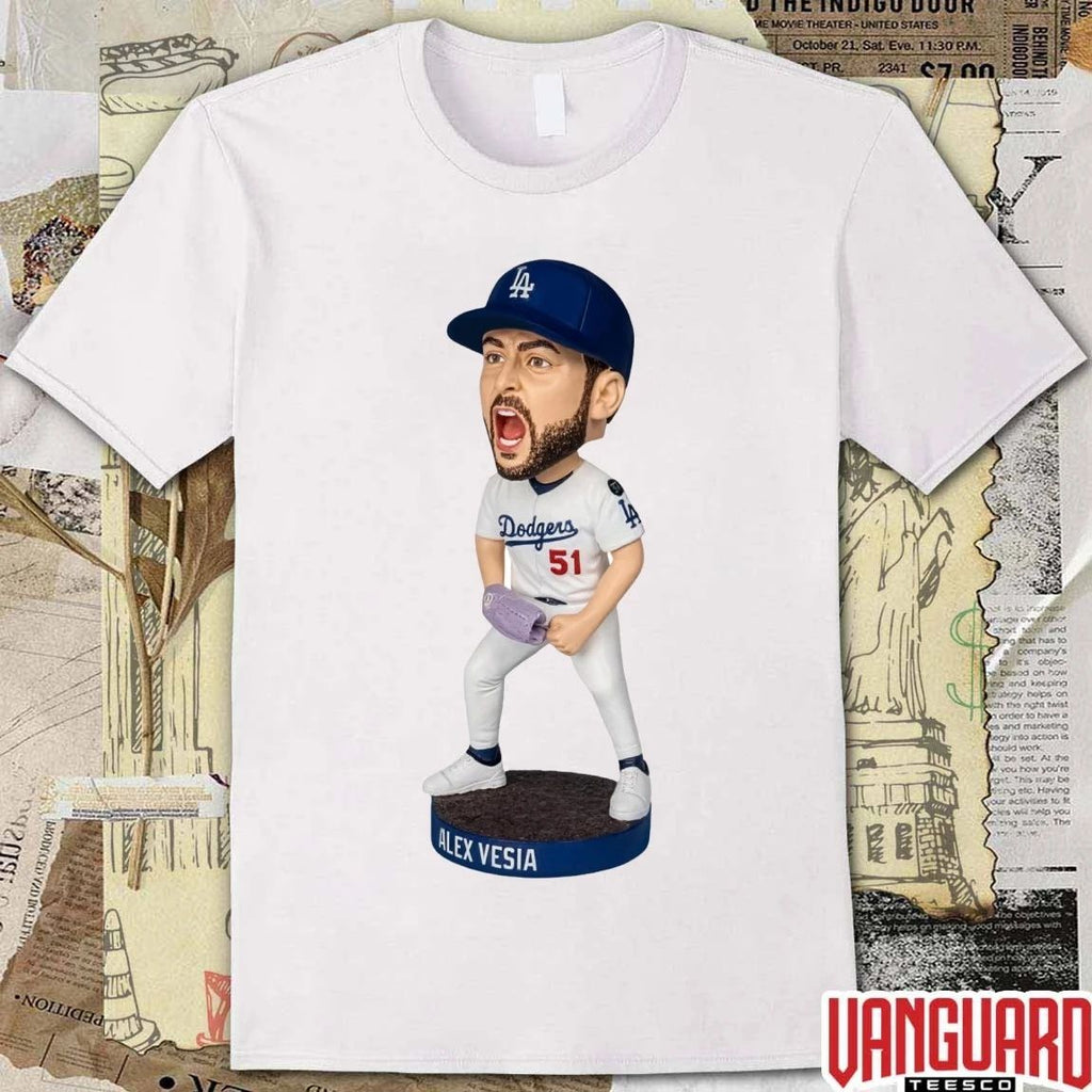 Dodgers Alex Vesia Bobblehead 2026 Giveaways t-shirt
