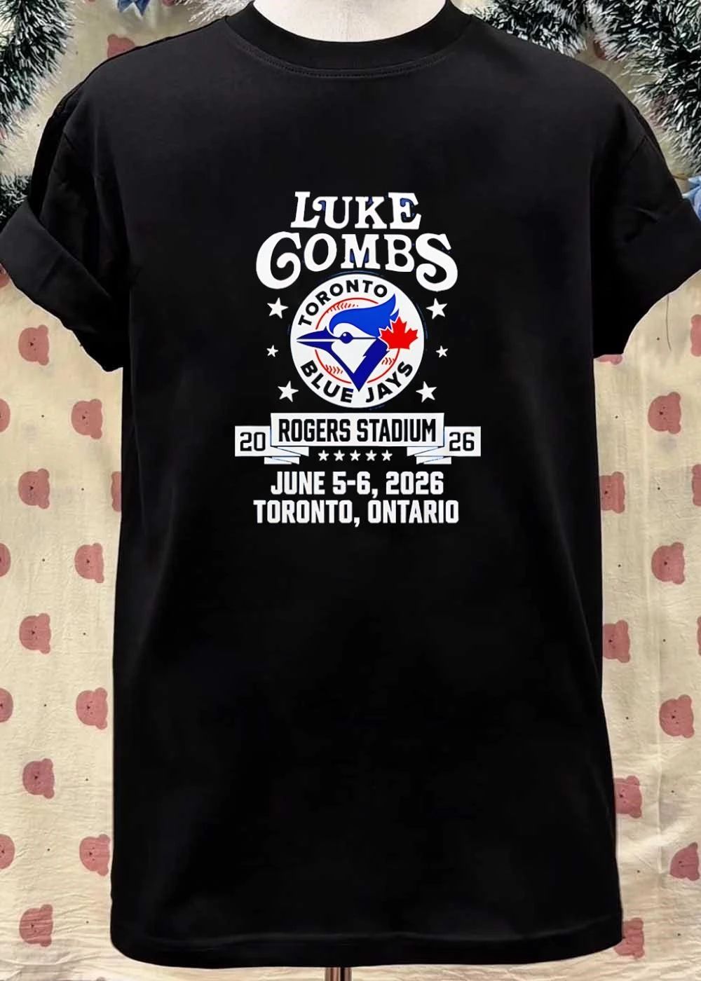 Luke Combs Concert Toronto Blue Jays Rogers Stadium June 5 6 2026 Shirt