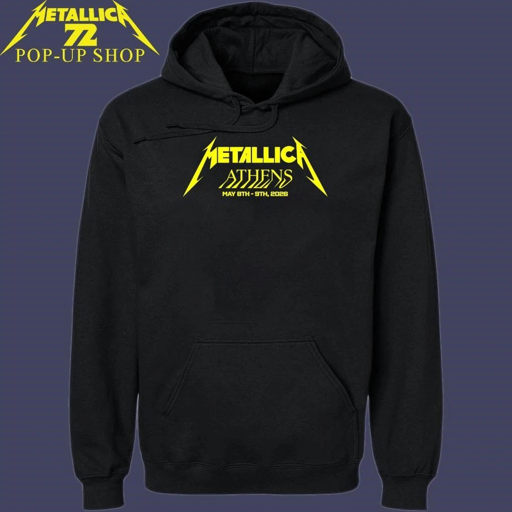 Metallica M72 Athens 2026 Greece T-Shirt