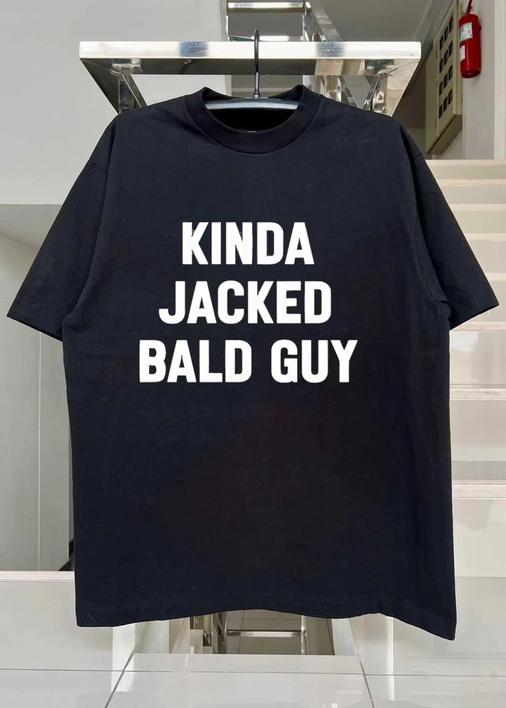 Kinda Jacked Bald Guy T-Shirt