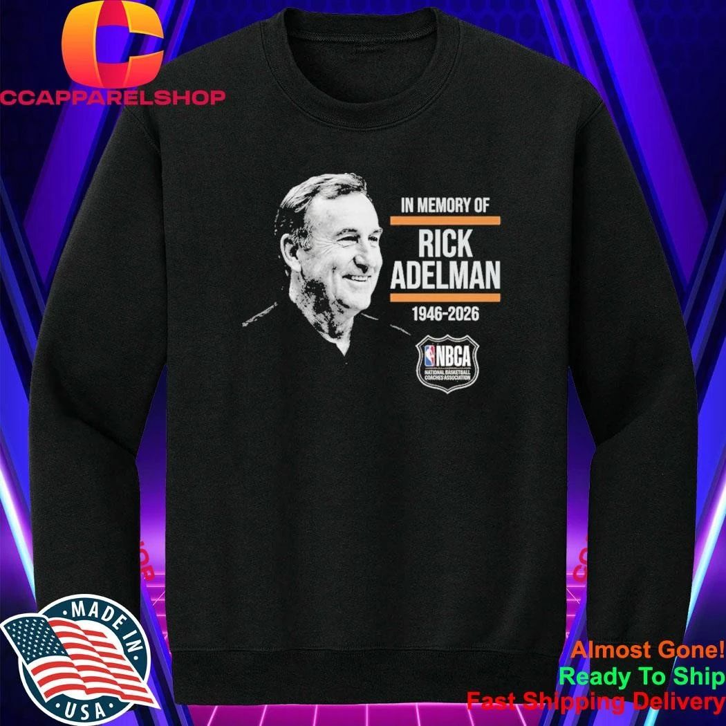 Hall of Fame Rick Adelman Memorial Shirt
