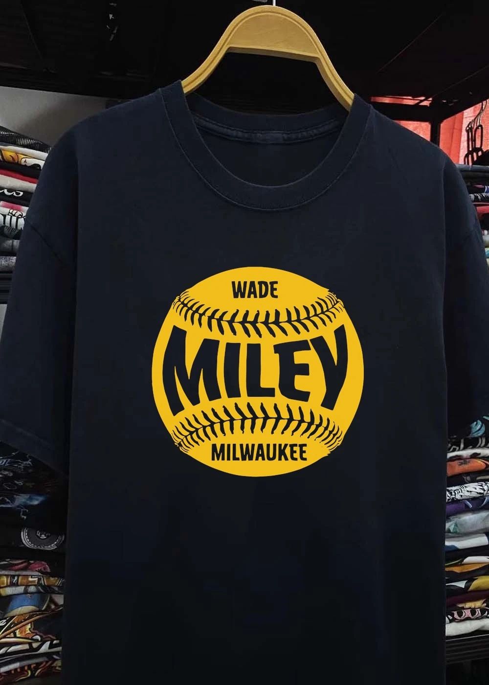 Wade Miley Milwaukee Baseball shirt