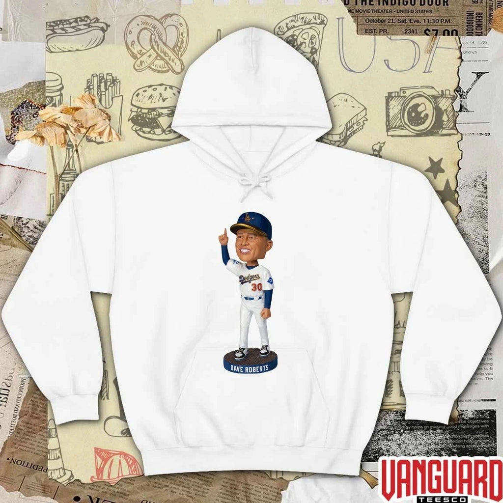 Dodgers Dave Roberts Bobblehead 2026 Giveaways t-shirt