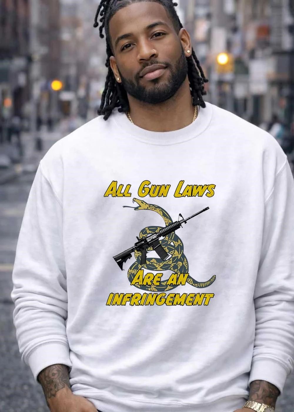 Libertarian Apparel Pro-Gun Rights All Gun Laws Are an Infringement shirt