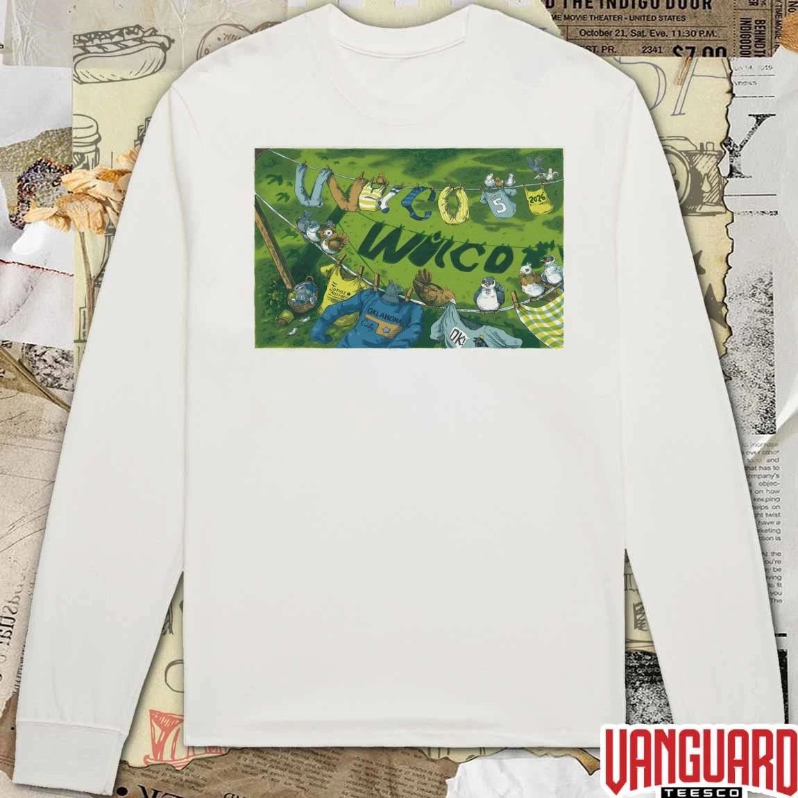 Wilco The Jones Assembly Oklahoma City OK May 5 2026 Tour Poster t-shirt