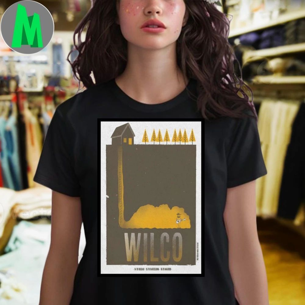 Tour 2025 Wilco Lebanon, NH Lebanon Opera House Wilco Poster Shirt