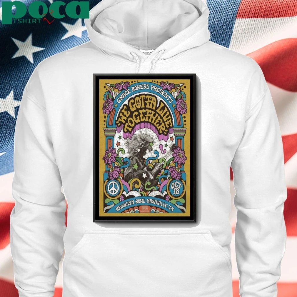 Grace Bowers Oct 18 2025 Nashville, Tennessee Poster shirt