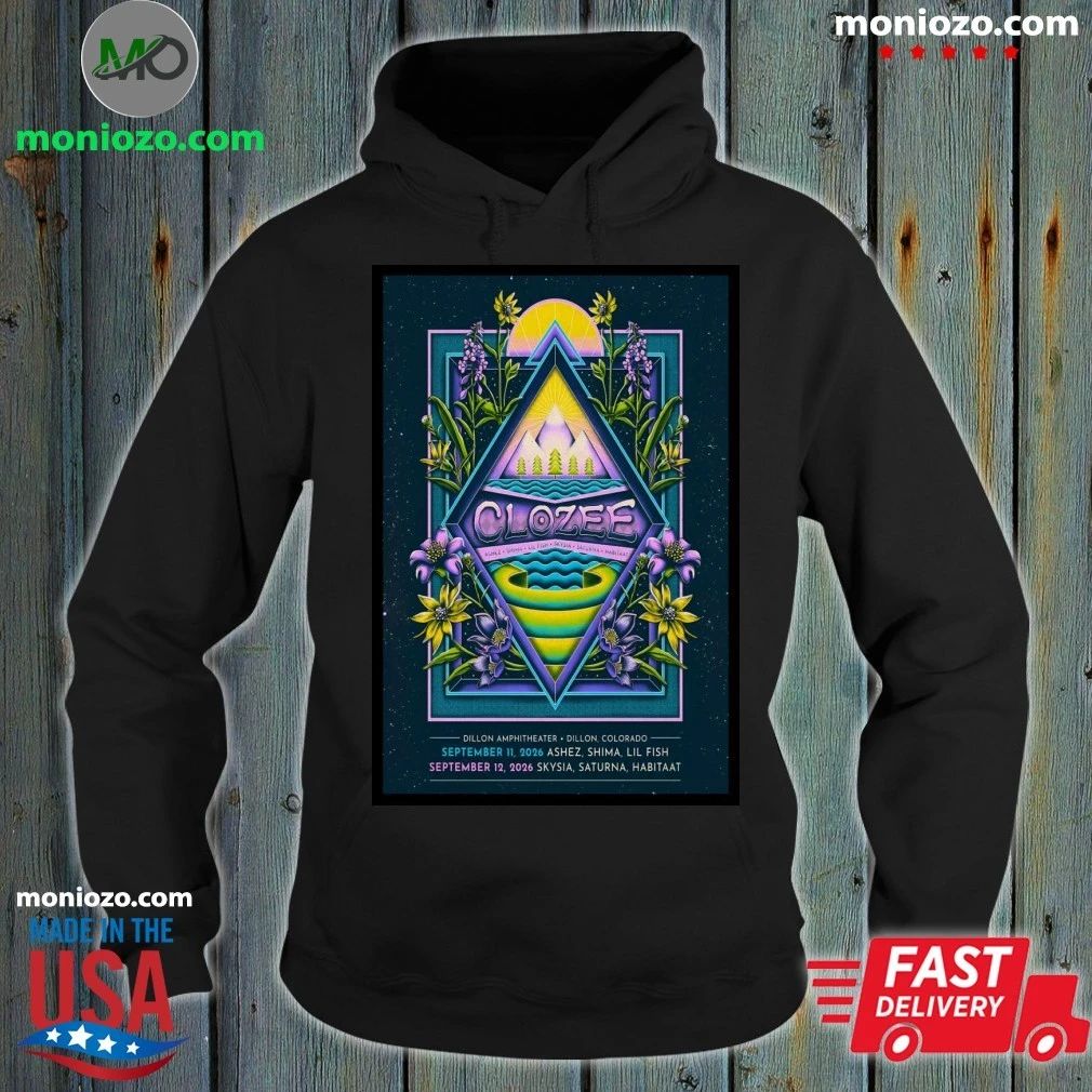 Original Clozee September 11-12 2026 Dillon CO Poster Shirt