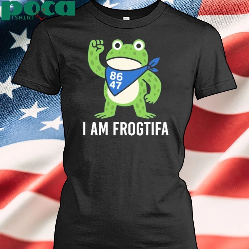 Portland Frog – I AM FROGTIFA T-Shirt T-Shirt