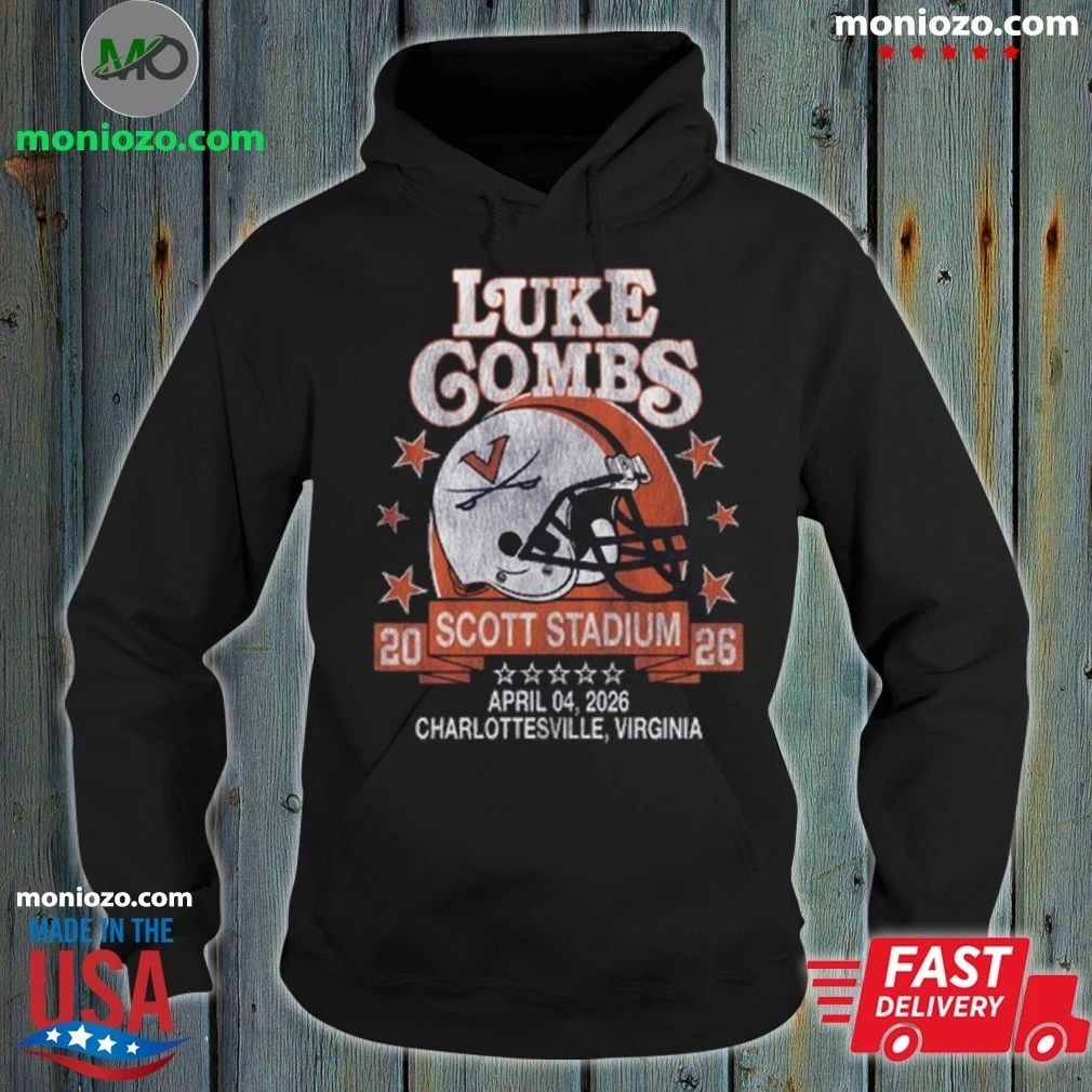 Original Luke Combs Exclusive Charlottesville April 04 2026 Charlottesville Virginia T-Shirt – Best Gift for Music Fans