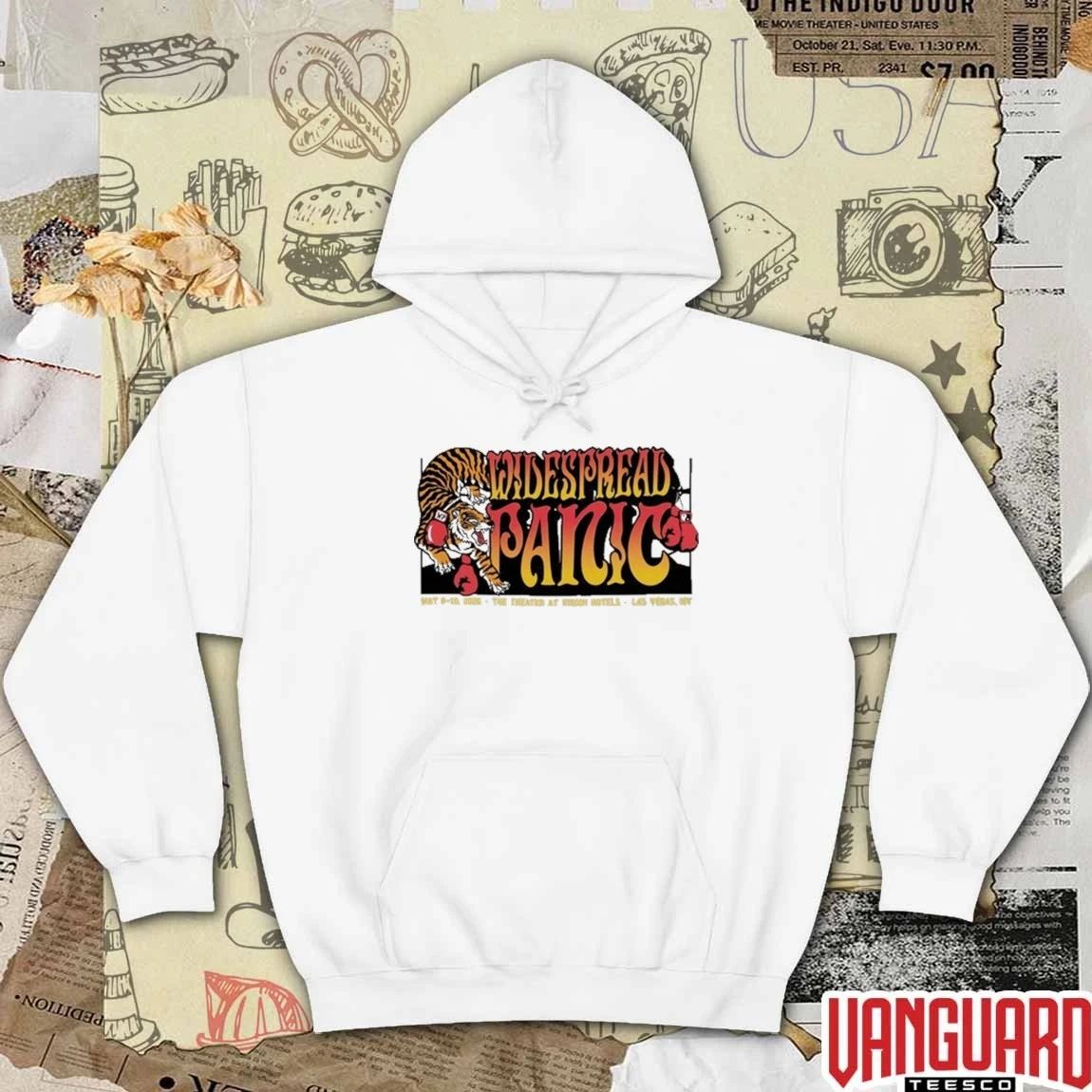Widespread Panic The Theater at Virgin Hotels Las Vegas NV May 8-10 2026 Tour t-shirt