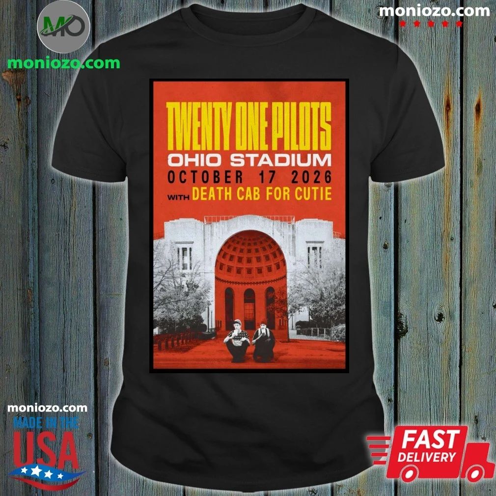 Original Twenty One Pilots Ohio Stadium in Columbus OH Oct 17 2026 Poster Shirt