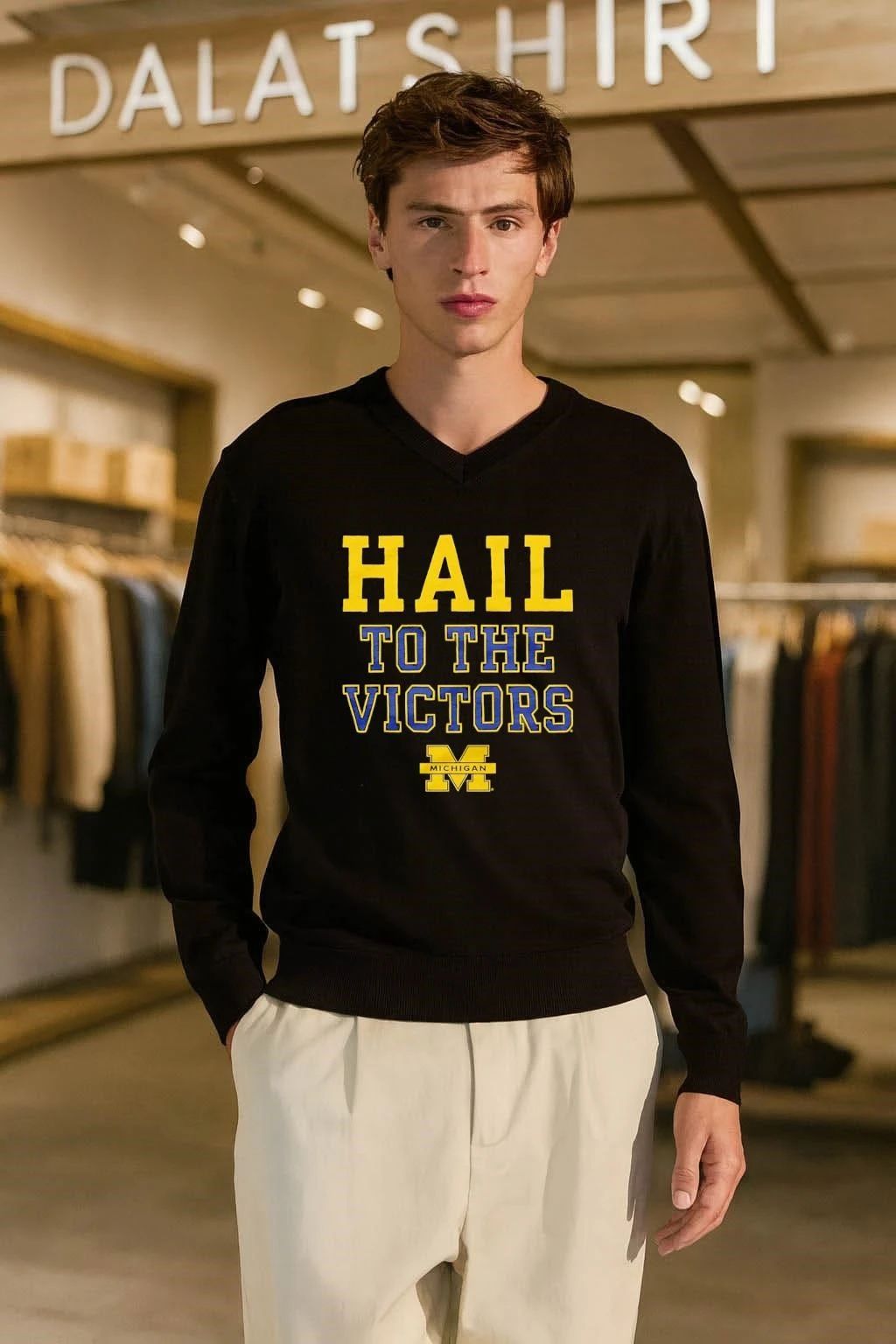 Michigan Wolverines football Hail To The Victors shirt