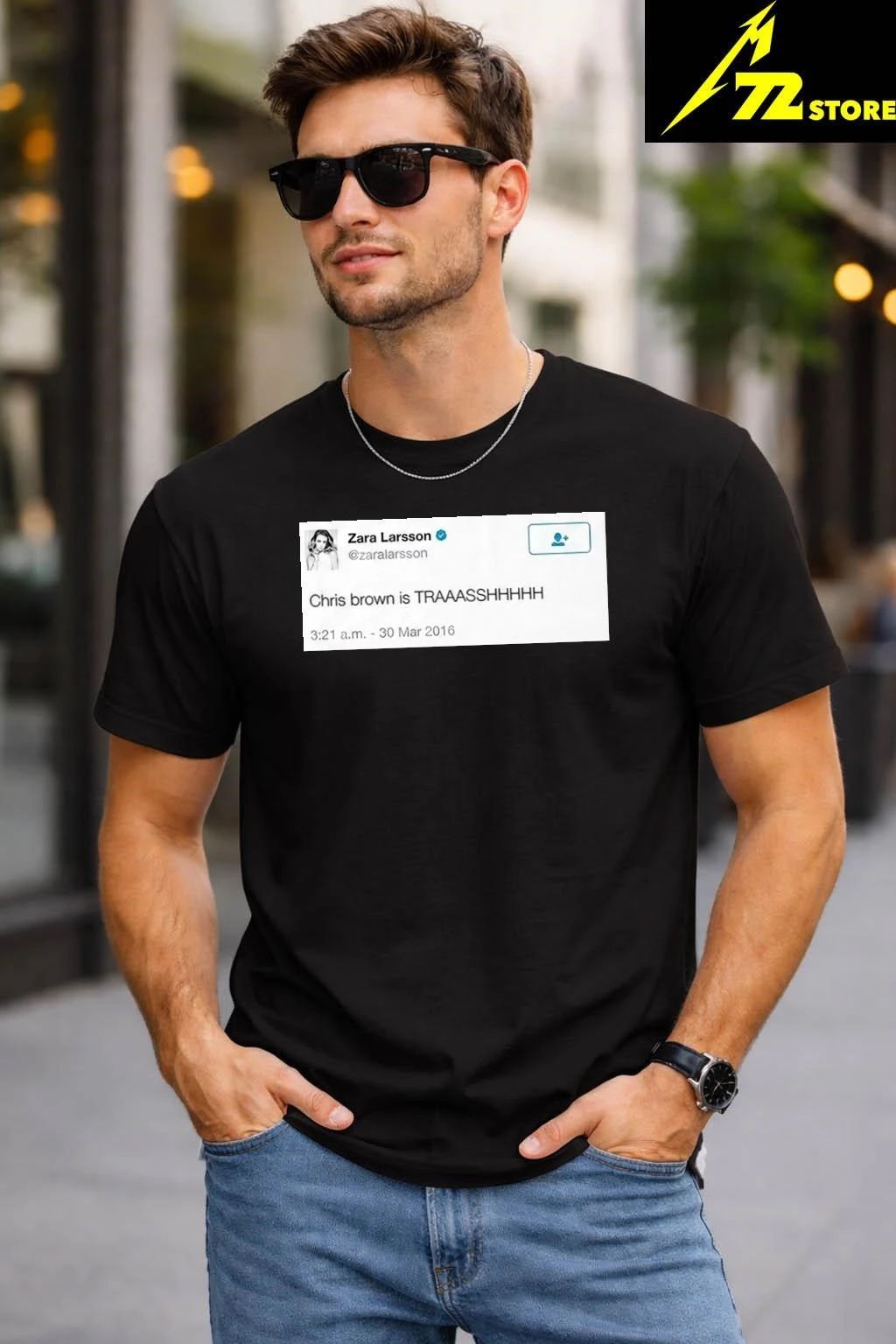 Zara Larsson Chris Brown Is Trash Shirt