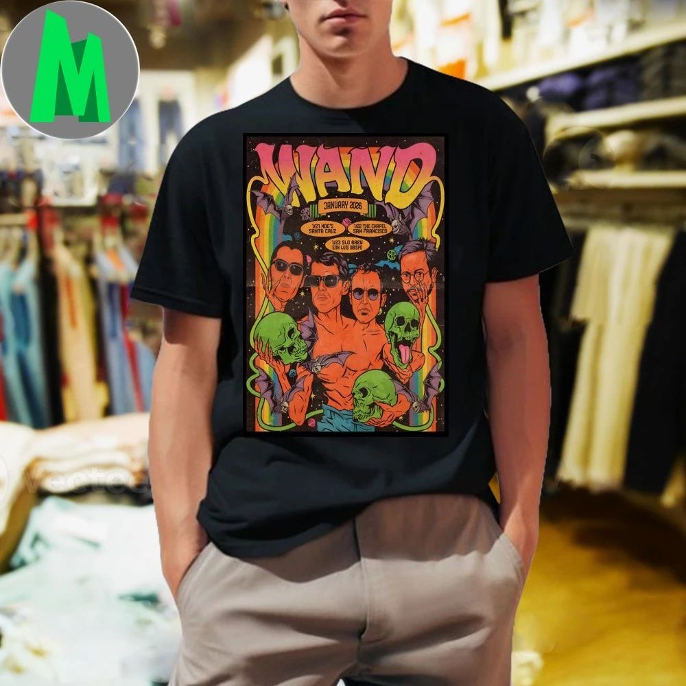 Wand San Luis Obispo Ca Jan 23 2026 Poster T-Shirt