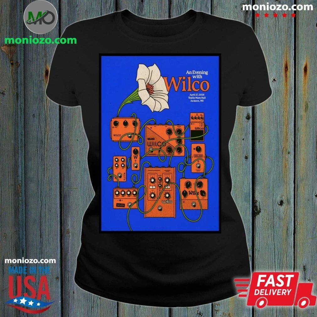 Wilco Apr 27 2026 Thalia Mara Hall Tour Poster T-Shirt