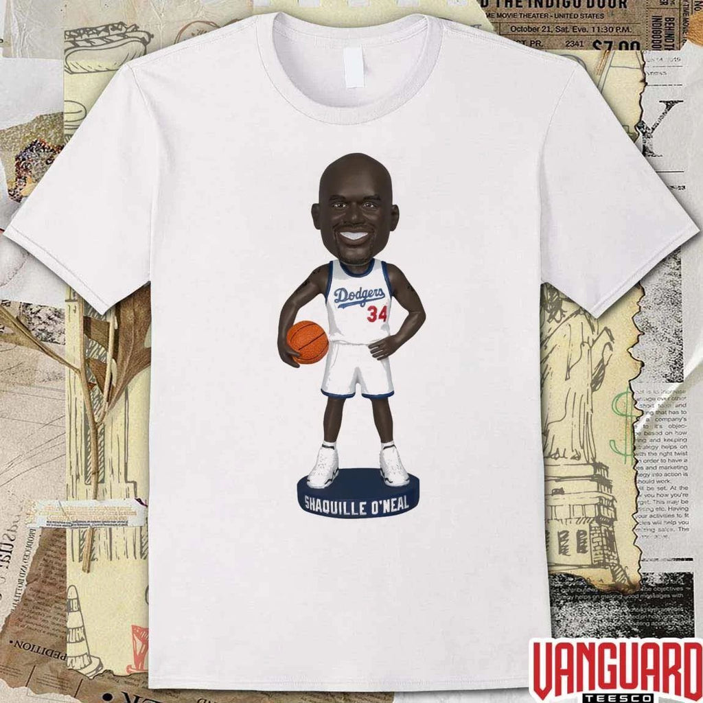 Dodgers Shaquille O’Neal Bobblehead 2026 Giveaway t-shirt